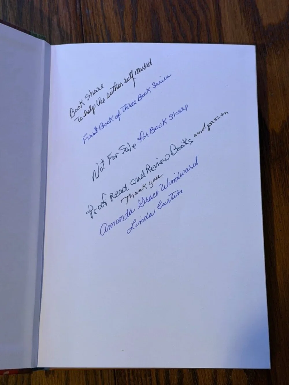 The Spending Of A Life’s Breath Amanda Windward Signed